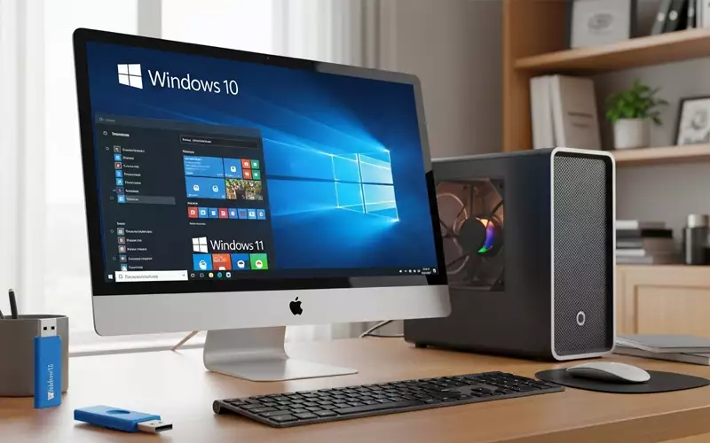 how to install Windows on a new PC