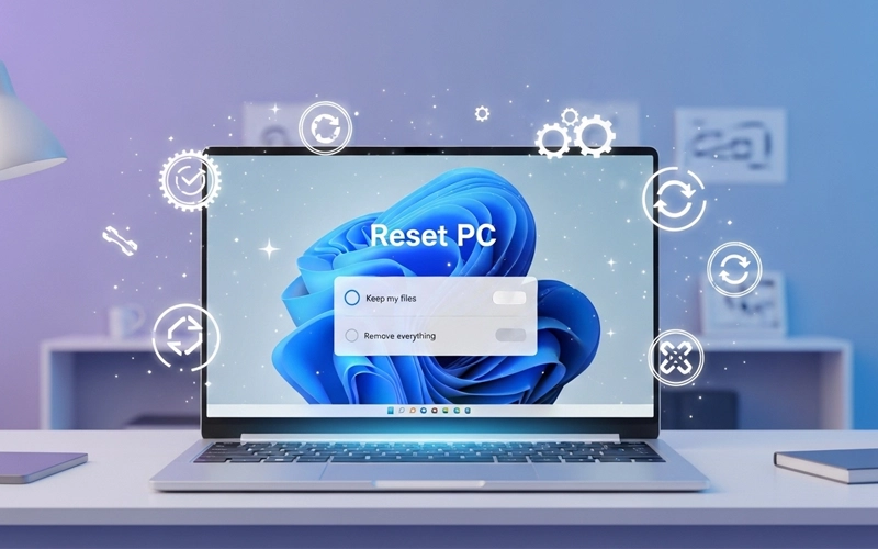 how to reset Windows 11