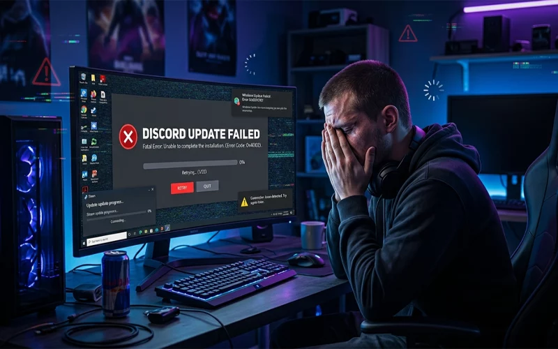 Discord Update Failed