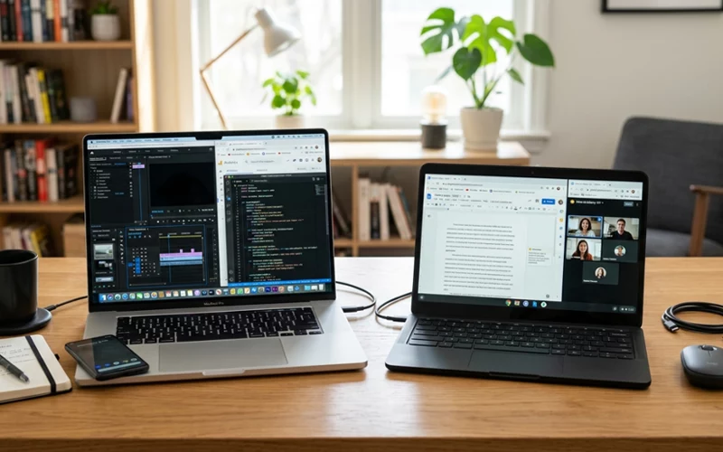 Laptop vs chromebook