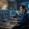 Information Security Analyst working in a cybersecurity environment